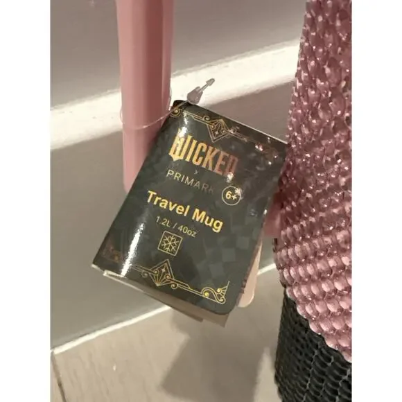 Wicked X Primark Stainless TRAVEL MUG Thermal Tumbler QUENCHER CUP - Picture 5 of 5